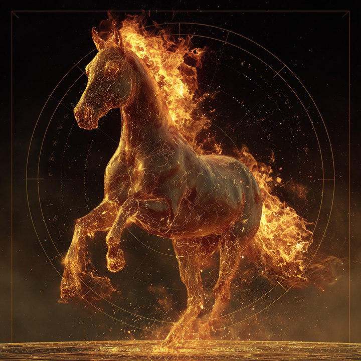 Čínsky nový rok - Ohnivý kôň